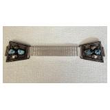 Sterling Silver Navajo Turquoise Watch Band