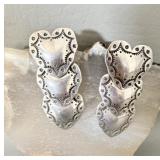Sterling Silver Judy Ann Navajo Heart Dangle >