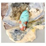 Sterling Silver Natural Sonoran Sunrise Matrix >