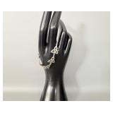 Sterling Silver Celtic Bracelet 6.25'
