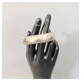 Sterling Silver Domed Cuff Bracelet 25.1g