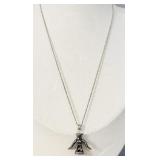 Vintage Sterling Silver Native American Eagle >