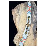 Native American Beaded Hat Band