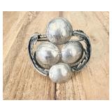 Sterling Silver Vintage Buffalo Nickel Native >