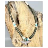 Native American Santo Domingo Sterling Silver >