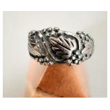 Black Hills Sterling Silver Ring sz 8.5