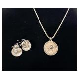 Sterling Silver Taxco MC27 Sombero Necklace &>