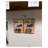 Pair of rare road champs die cast motorcycles