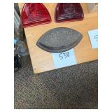 Antique asbestos sad iron