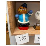 Vintage Garfield ceramic policeman / no C/C