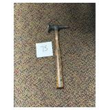 Antique auto body hammer