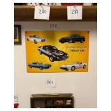 Vintage metal Punisher Trans Am sign