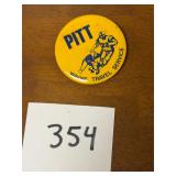 Vintage Pitt football pin