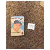 Vintage Babe Ruth hardcover book / Tom Meany