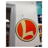 Vintage Lionel dealer train sign