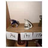 Vintage horse shoe curve creamer