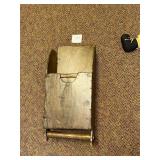 Primitive 1800s mercantile stone grain scoop