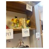 Pair of vintage bird bookends / no C/C