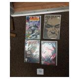Lot of 4 vintage Punisher comic books