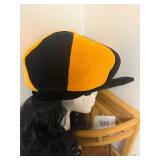 Vintage Pittsburgh Steeler Troy Polamalu hat hair