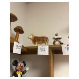 Vintage bone china cow / Japan, no C/C