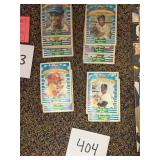 Lot of 7 vintage Kelloggï¿½s 3D baseball cards