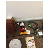 Vintage large cast iron Mickey Mouse bank
