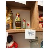 Vintage Russian wood nesting dolls / made in USSR