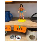 Vintage wonder woman figurine