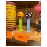 Vtg Halloween Pez Dispenser Set