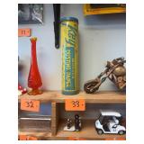 Vintage Key Wonder Dusting Paper Tin