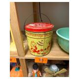 Vintage Wizard Of Oz Tin Sand Pail