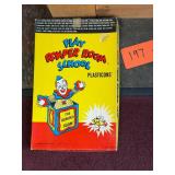 Vtg Romper Room School Plasticons Set