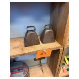 Vtg Metal Cow Bells