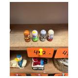 Vtg Mighty Beanz Collectible Figures