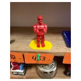 Vtg Plastic Rockem Sockem Robot Figure