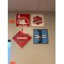 Vintage Railroad Metal Signs