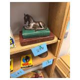 Vintage Cast Metal Foal Figurine