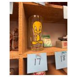Vintage 1973 Pepsi Tweety Bird Glass