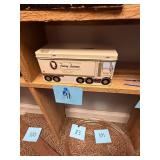Vintage Fanny Farmer Tin Semi-Truck Bank