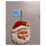 Vintage Santa Claus Face Wall Hanging