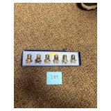 Vtg Maco 777 Silver S+P Shakers