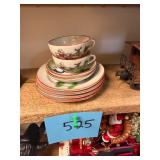 Vintage Japanese Porcelain Tea Set
