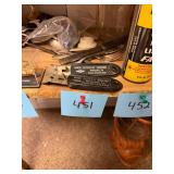 Vtg Baker Chevrolet Company Can Openers