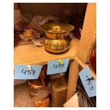 Vtg U.S. Tobacco Co. Brass Spittoon