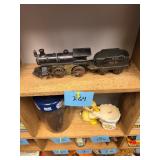 Vtg Ives No. 1100 Cast Iron Engine + Tender