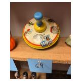 Vintage Tin Litho Spinning Top