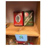 Vintage Prince Albert & Half And Half Tins