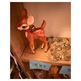 Vintage Plastic Deer Figurine