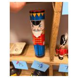 Vtg Nutcracker Themed Tin Canister